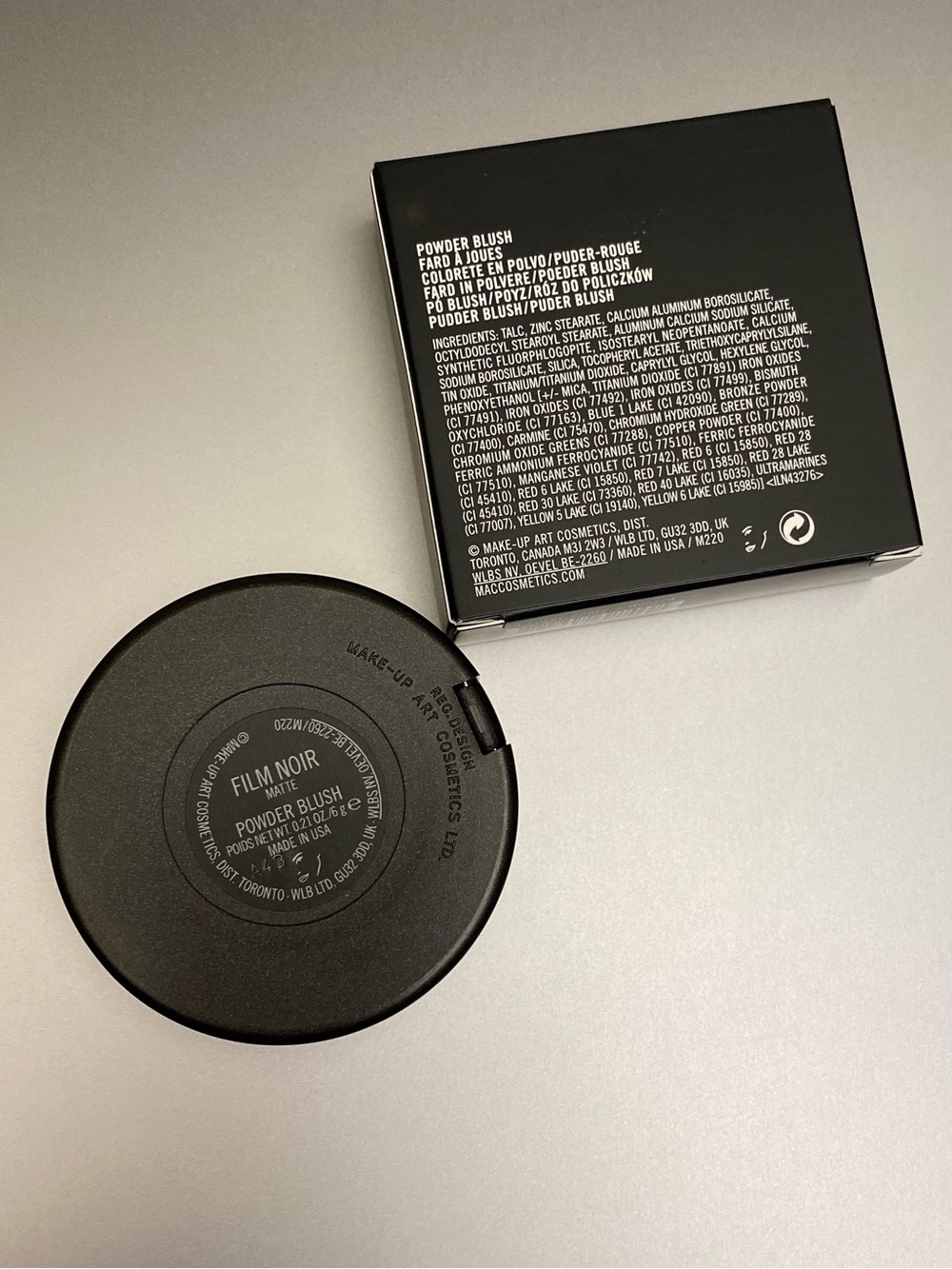 MAC “Film Noir” Matte Powder Blush - Picture 2 of 4